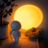 Lampe Astronaute Avec Coucher De Soleil -Cadeau Personnalisé Soldes astsun 01