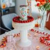 Présentoir à Gâteau Avec Boîte Cadeau -Cadeau Personnalisé Soldes cake stand 1