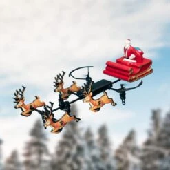 Drone Père Noël Volant