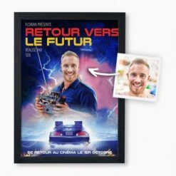 Poster Personnalisé Retour Vers Le Futur
