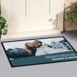 Paillasson Personnalisé Avec Photo Et Texte