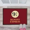Paillasson Personnalisé 9 3/4 -Cadeau Personnalisé Soldes fussmatte harry potter 1000x1000px fr 1