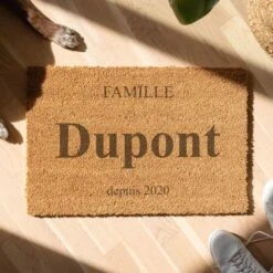 Paillasson Personnalisé Coco Avec Nom