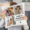 Housse De Coussin Personnalisée Avec 3 Photos Et Texte -Cadeau Personnalisé Soldes kif3xt muttertag design 01