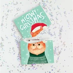 Carte De Noël « Miaooou » Sans Fin