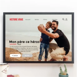 Poster Personnalisé - Netflix