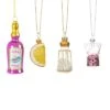 Lot De 4 Décorations Tequila Pour Sapin De Noël -Cadeau Personnalisé Soldes tequila christmas baubles