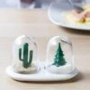 Salière Et Poivrière Hiver & Été -Cadeau Personnalisé Soldes winter summer salt pepper shaker 1
