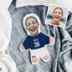 Coussin Mini Moi Maillot De Foot
